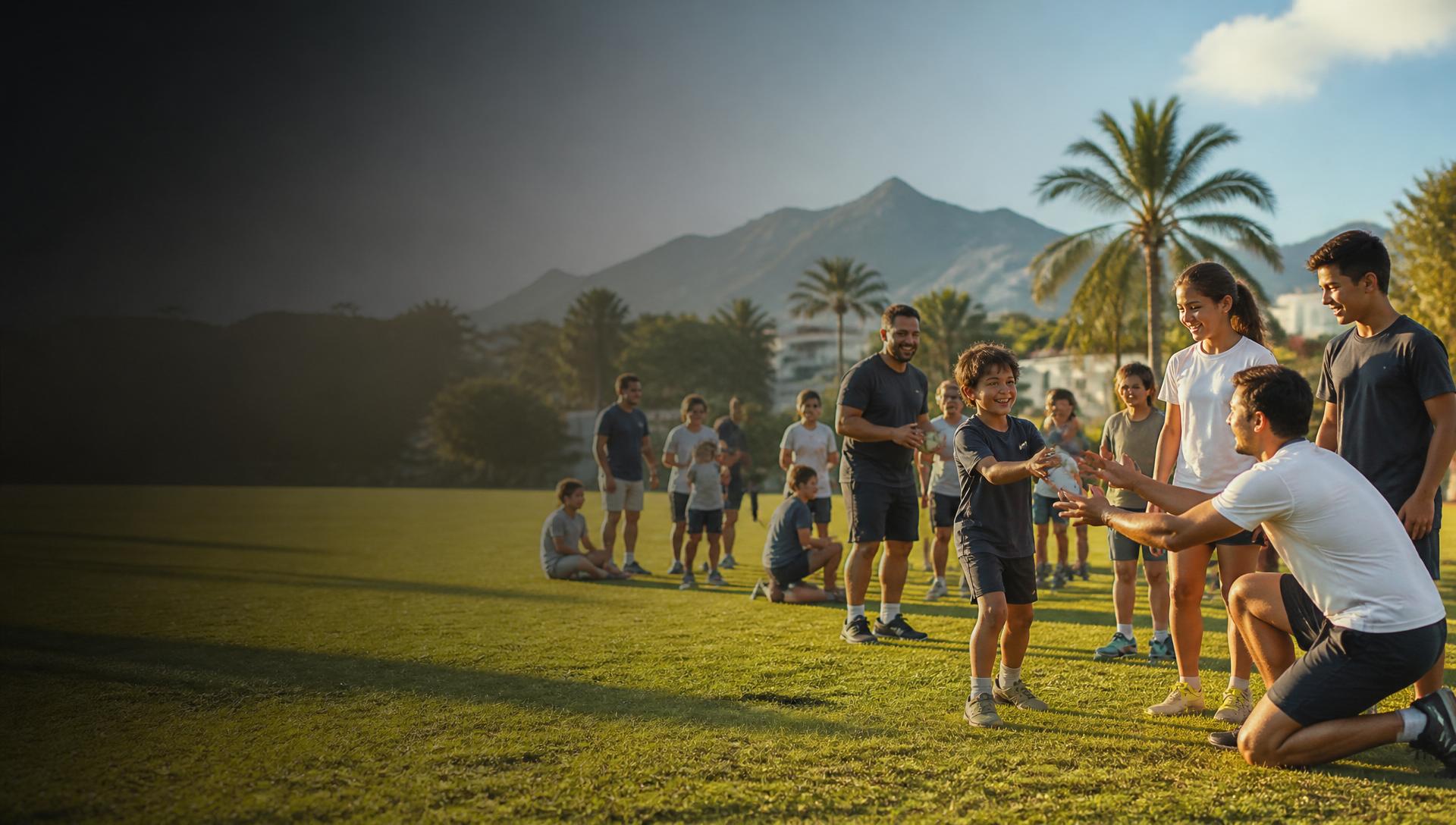 Equipo de rugby en Marbella